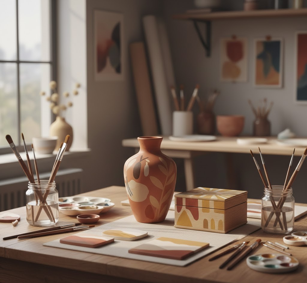 Decorative painting workshop